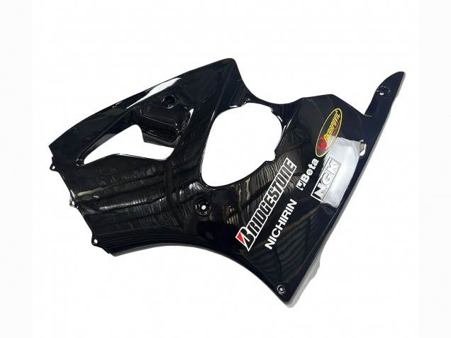 Acquista Carena Moto Kawasaki ZX6R 1998-1999 - Nero Lucido Giallo Elf Bridgestone