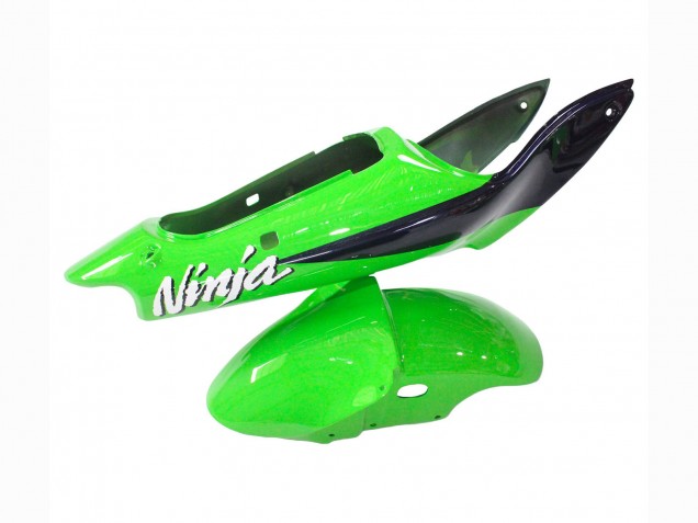 Acquista Carena Moto Kawasaki ZX6R 1998-1999 - Verde Bianco Blu Scuro Argento