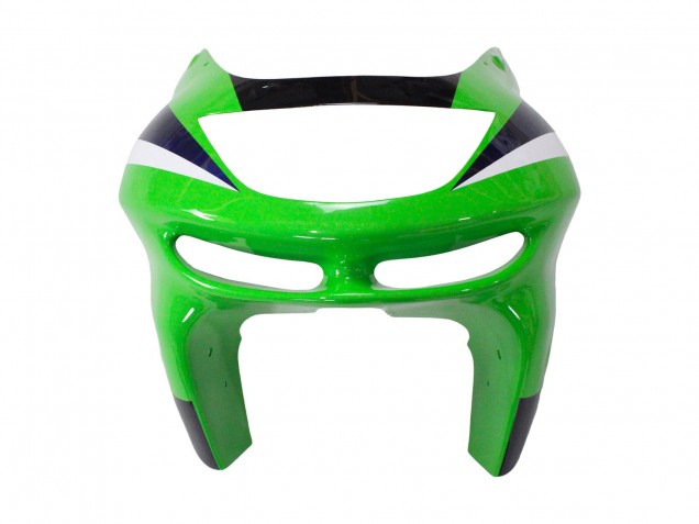 Acquista Carena Moto Kawasaki ZX6R 1998-1999 - Verde Bianco Blu Scuro Argento