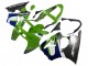 Acquista Carena Moto Kawasaki ZX6R 1998-1999 - Verde Bianco Blu Argento Nero Lucido