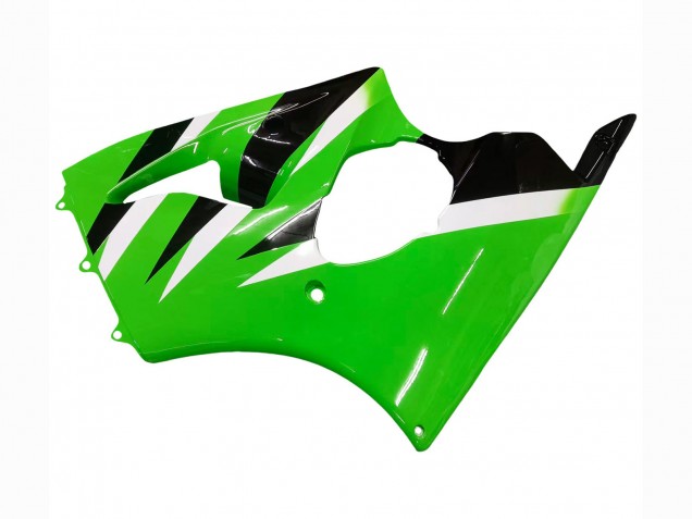 Acquista Carena Moto Kawasaki ZX6R 2000-2002 - Verde Bianco Nero