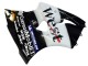 Acquista Carena Moto Kawasaki ZX6R 2000-2002 - Nero Lucido Bianco West Michelin