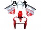 Acquista Carena Moto Kawasaki ZX6R 2000-2002 - Bianco Rosso Nero