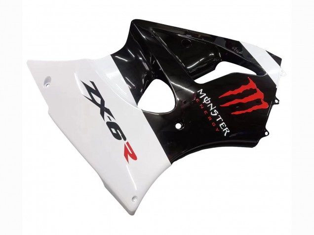 Acquista Carena Moto Kawasaki ZX6R 2000-2002 - Bianco Nero Rosso Mostro