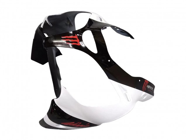 Acquista Carena Moto Kawasaki ZX6R 2000-2002 - Bianco Nero Rosso Mostro