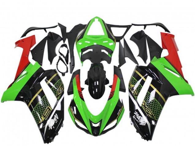 Acquista Carena Moto Kawasaki ZX6R 2007-2008 - Verde Nero