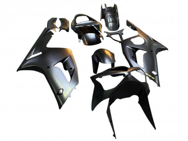 Acquista Carena Moto Kawasaki ZX6R 2003-2004 - Nero Opaco Oro 636