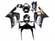 Acquista Carena Moto Kawasaki ZX6R 2003-2004 - Nero Opaco Oro 636