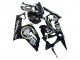Acquista Carena Moto Kawasaki ZX6R 2003-2004 - Nero Lucido Bianco Motul Lucky Strike