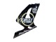 Acquista Carena Moto Kawasaki ZX6R 2003-2004 - Nero Lucido Bianco Motul Lucky Strike