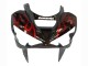 Acquista Carena Moto Kawasaki ZX6R 2003-2004 - Nero Lucido Rosso Fiamma