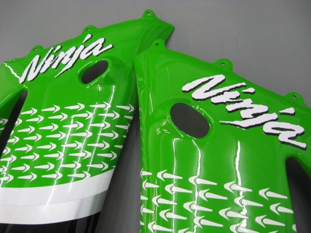 Acquista Carena Moto Kawasaki ZX6R 2003-2004 - Verde Bianco Nero Elf Bridgestone