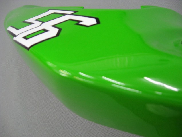 Acquista Carena Moto Kawasaki ZX6R 2003-2004 - Verde Bianco Nero Elf Bridgestone
