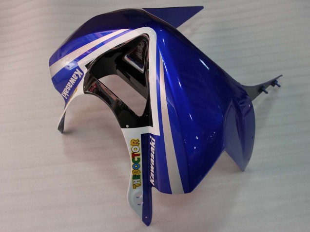 Acquista Carena Moto Kawasaki ZX6R 2003-2004 - Bianco Blu Rosso Fiat