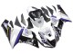 Acquista Carena Moto Kawasaki ZX6R 2005-2006 - Bianco Viola Nero Rizoma Playboy DENSO