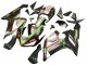 Acquista Carena Moto Kawasaki ZX6R 2005-2006 - Nero Argento Verde Rosso K-26