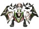 Acquista Carena Moto Kawasaki ZX6R 2005-2006 - Nero Argento Verde Rosso K-26
