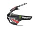 Acquista Carena Moto Kawasaki ZX6R 2007-2008 - Nero Bianco Rosso Bianco Nevicare Decal Ninja Elf