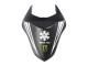 Acquista Carena Moto Kawasaki ZX6R 2007-2008 - Nero Bianco Rosso Bianco Nevicare Decal Ninja Elf