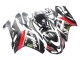 Acquista Carena Moto Kawasaki ZX6R 2007-2008 - Nero Bianco Rosso Bianco Nevicare Decal Ninja Elf