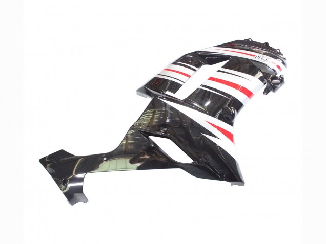 Acquista Carena Moto Kawasaki ZX6R 2007-2008 - Nero Argento Rosso Ninja