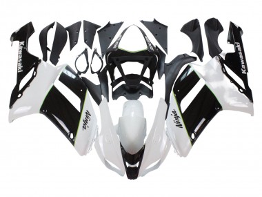 Acquista Carena Moto Kawasaki ZX6R 2007-2008 - Nero Bianco Ninja