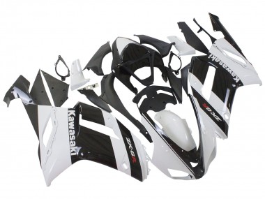 Acquista Carena Moto Kawasaki ZX6R 2007-2008 - Bianco Nero