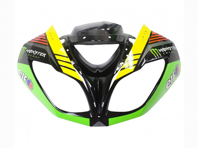 Acquista Carena Moto Kawasaki ZX6R 2009-2012 - Verde Nero Lucido Giallo Bianco Rosso Elf Mostro