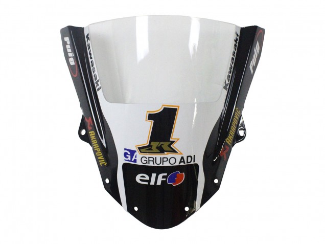 Acquista Carena Moto Kawasaki ZX6R 2009-2012 - Verde Nero Lucido Giallo Bianco Rosso Elf Mostro