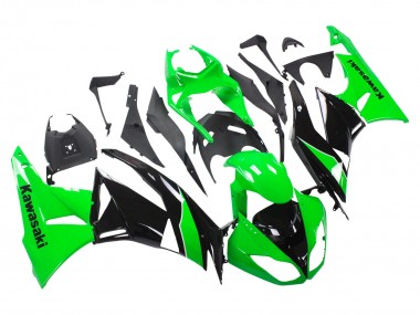 Acquista Carena Moto Kawasaki ZX6R 2009-2012 - Verde Nero Lucido