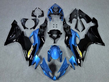 Acquista Carena Moto Kawasaki ZX6R 2009-2012 - Blu Nero Lucido Giallo