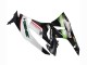Acquista Carena Moto Kawasaki ZX6R 2009-2012 - Bianco Rosso Nero Verde