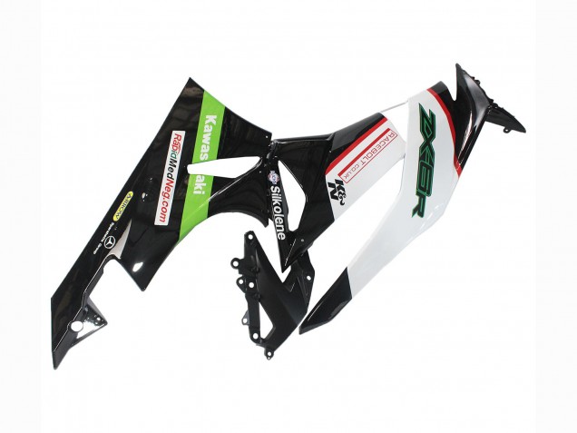 Acquista Carena Moto Kawasaki ZX6R 2009-2012 - Bianco Rosso Nero Verde