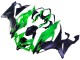 Acquista Carena Moto Kawasaki ZX6R 2019-2022 - Verde Nero Opaco