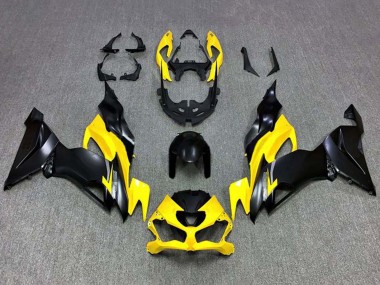 Acquista Carena Moto Kawasaki ZX6R 2019-2022 - Giallo Nero Opaco