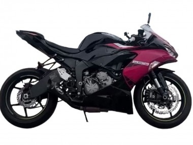Acquista Carena Moto Kawasaki ZX6R 2019-2022 - Nero Lucido Rosa Ninja