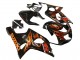 Acquista Carena Moto Suzuki GSXR1000 2000-2002 - Nero Lucido Arancia Fiamma