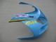 Acquista Carena Moto Suzuki GSXR1000 2000-2002 - Azzurro Chiaro Giallo Nero Motul Rizla
