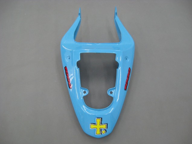 Acquista Carena Moto Suzuki GSXR1000 2000-2002 - Azzurro Chiaro Giallo Nero Motul Rizla