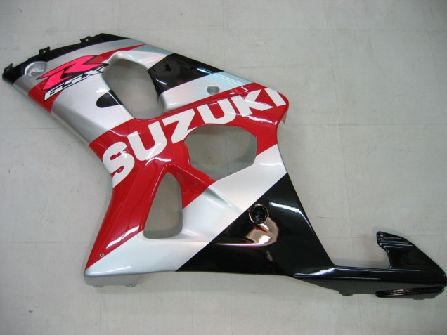 Acquista Carena Moto Suzuki GSXR1000 2000-2002 - Rosso Argento Bianco Nero