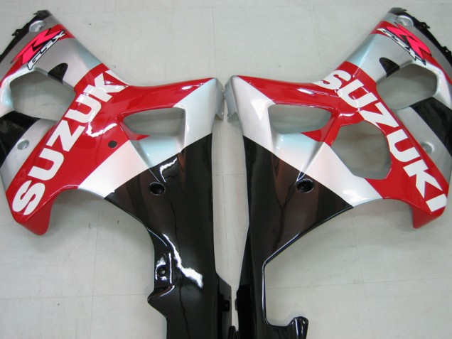 Acquista Carena Moto Suzuki GSXR1000 2000-2002 - Rosso Argento Bianco Nero