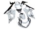 Acquista Carena Moto Suzuki GSXR1000 2000-2002 - Bianco Nero Motul Corona