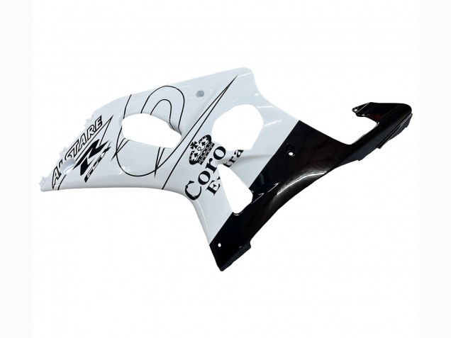Acquista Carena Moto Suzuki GSXR1000 2000-2002 - Bianco Nero Motul Corona