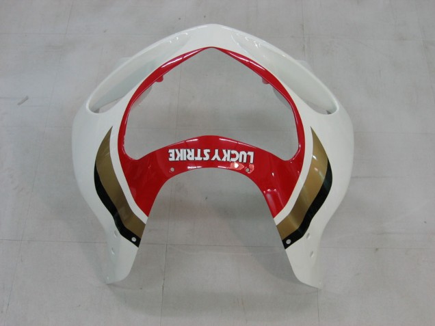 Acquista Carena Moto Suzuki GSXR1000 2000-2002 - Bianco Rosso Lucky Strike