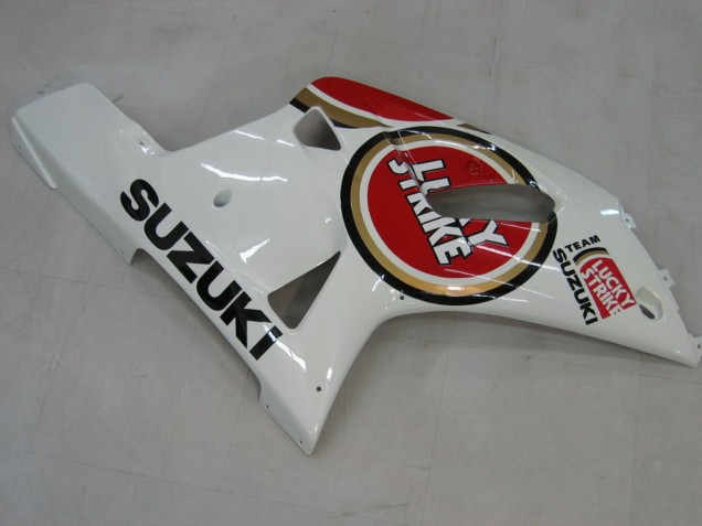 Acquista Carena Moto Suzuki GSXR1000 2000-2002 - Bianco Rosso Lucky Strike