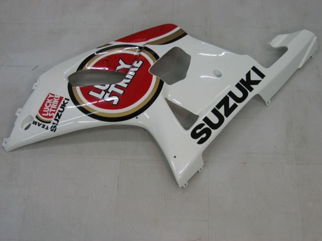 Acquista Carena Moto Suzuki GSXR1000 2000-2002 - Bianco Rosso Lucky Strike
