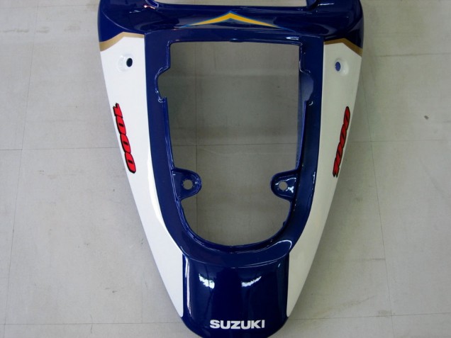 Acquista Carena Moto Suzuki GSXR1000 2000-2002 - Giallo Blu Scuro Bianco Motul Corona