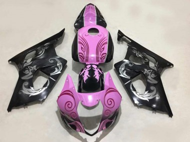 Acquista Carena Moto Suzuki GSXR 1000 2003-2004 - Nero Rosa