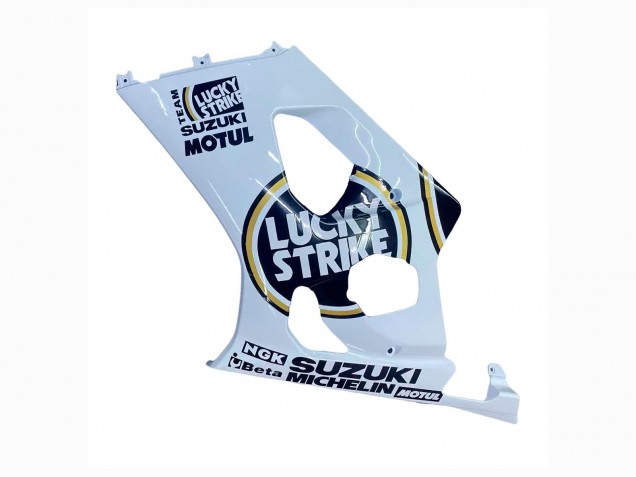 Acquista Carena Moto Suzuki GSXR 1000 2003-2004 - Bianco Nero Oro Motul Lucky Strike