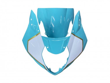 Acquista Carena Moto Suzuki GSXR 1000 2003-2004 - Bianco Azzurro Chiaro Oro